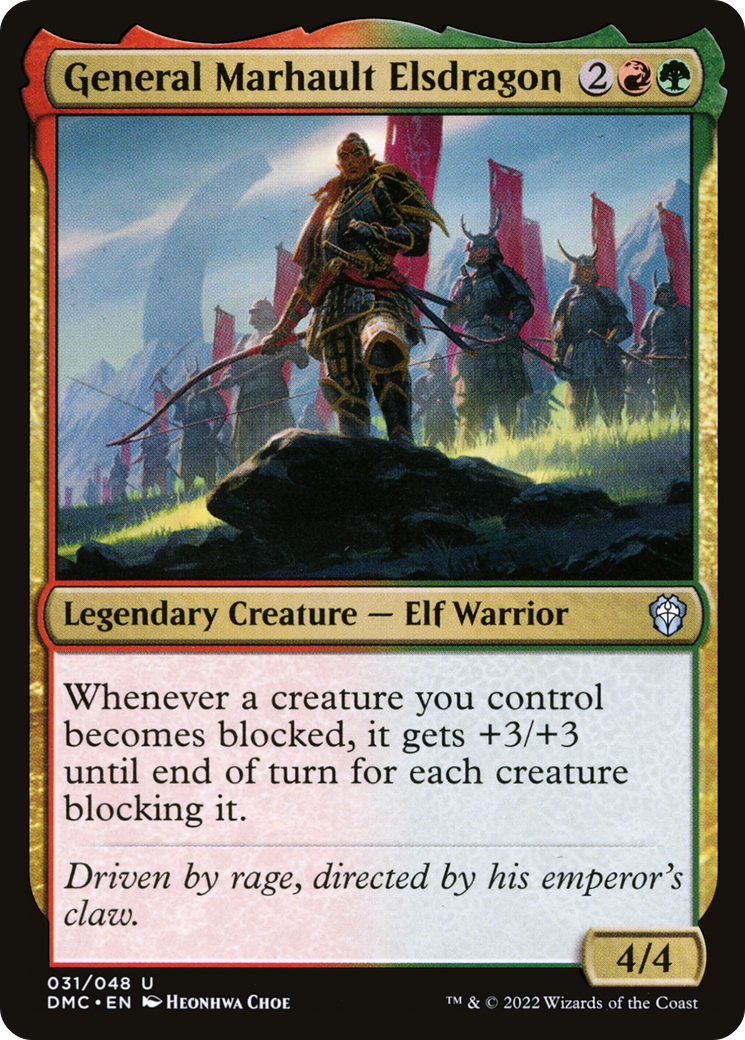 General Marhault Elsdragon (31) [Commander: Dominaria United] - Deck Out Gaming