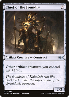 Chief of the Foundry (238) [Double Masters] foil - Deck Out Gaming