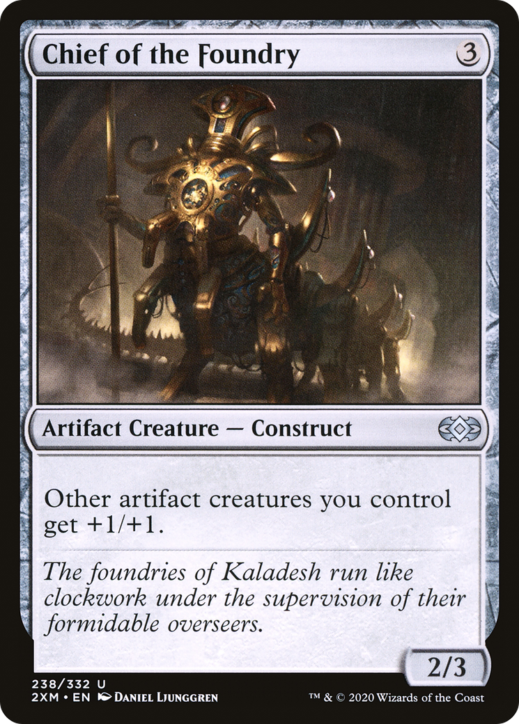 Chief of the Foundry (238) [Double Masters] - Deck Out Gaming