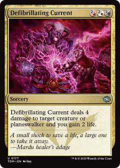 Defibrillating Current (177) [Tarkir: Dragonstorm] foil - Deck Out Gaming