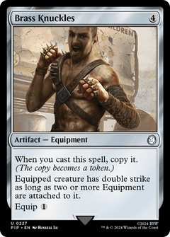 Brass Knuckles (227) [Fallout] foil - Deck Out Gaming