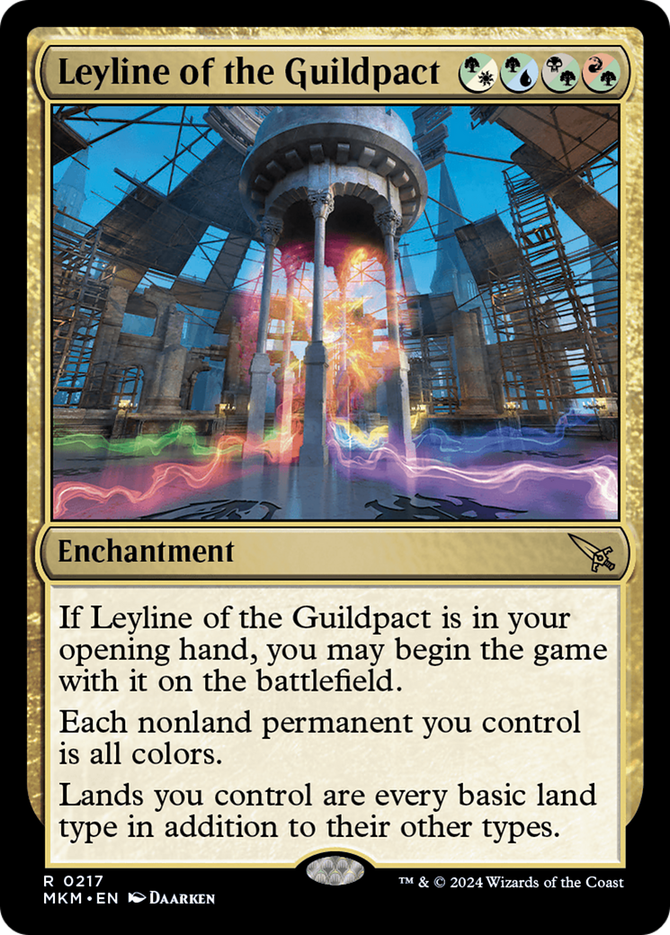 Leyline of the Guildpact (217) [Murders at Karlov Manor] foil - Deck Out Gaming