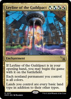 Leyline of the Guildpact (217) [Murders at Karlov Manor] foil - Deck Out Gaming