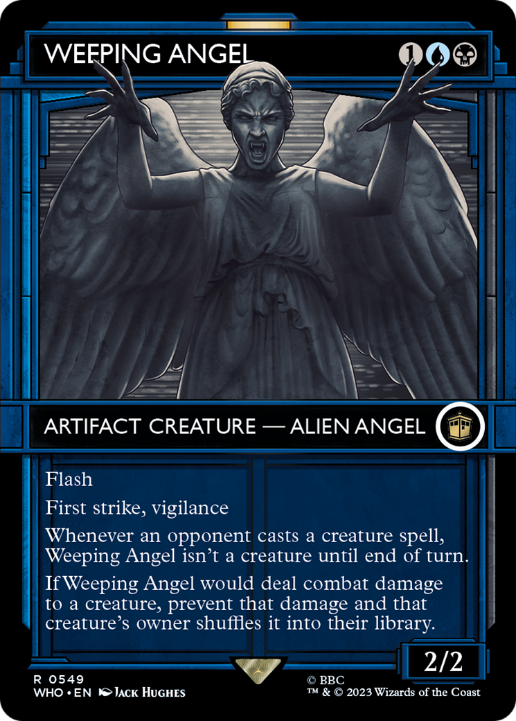 Weeping Angel (Showcase) (549) [Doctor Who] foil - Deck Out Gaming