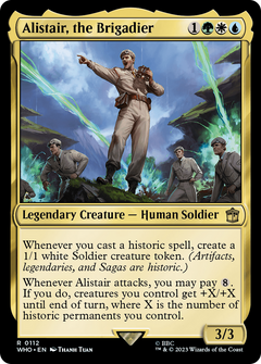Alistair, the Brigadier (112) [Doctor Who] foil - Deck Out Gaming