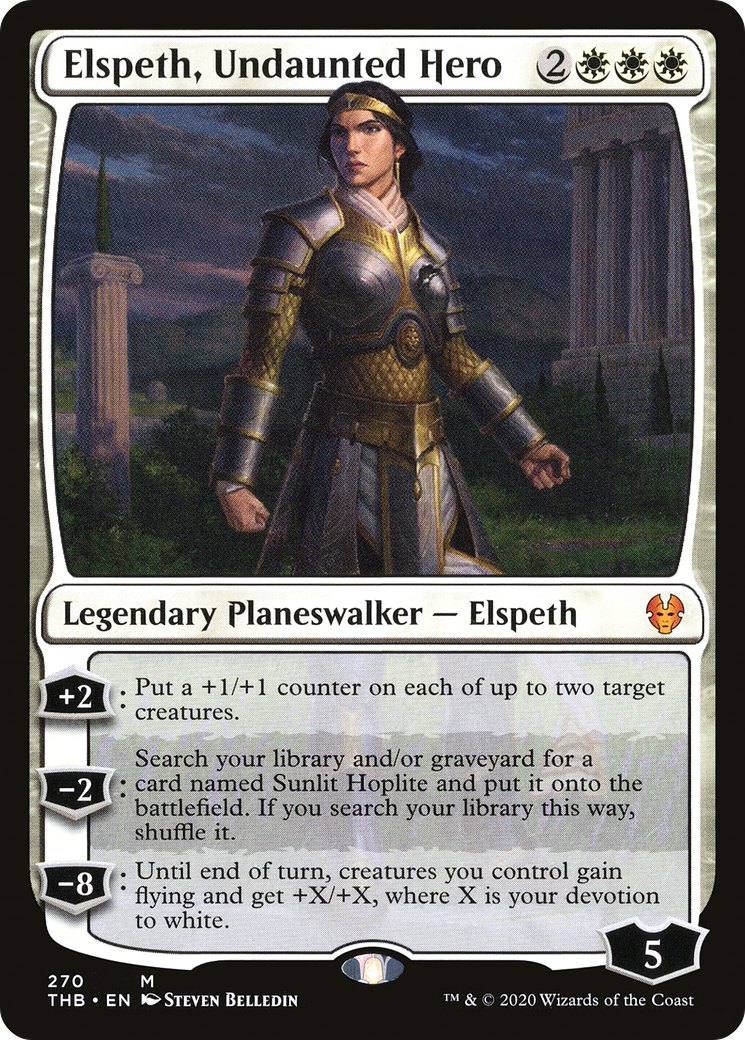 Elspeth, Undaunted Hero (270) [Theros Beyond Death] - Deck Out Gaming