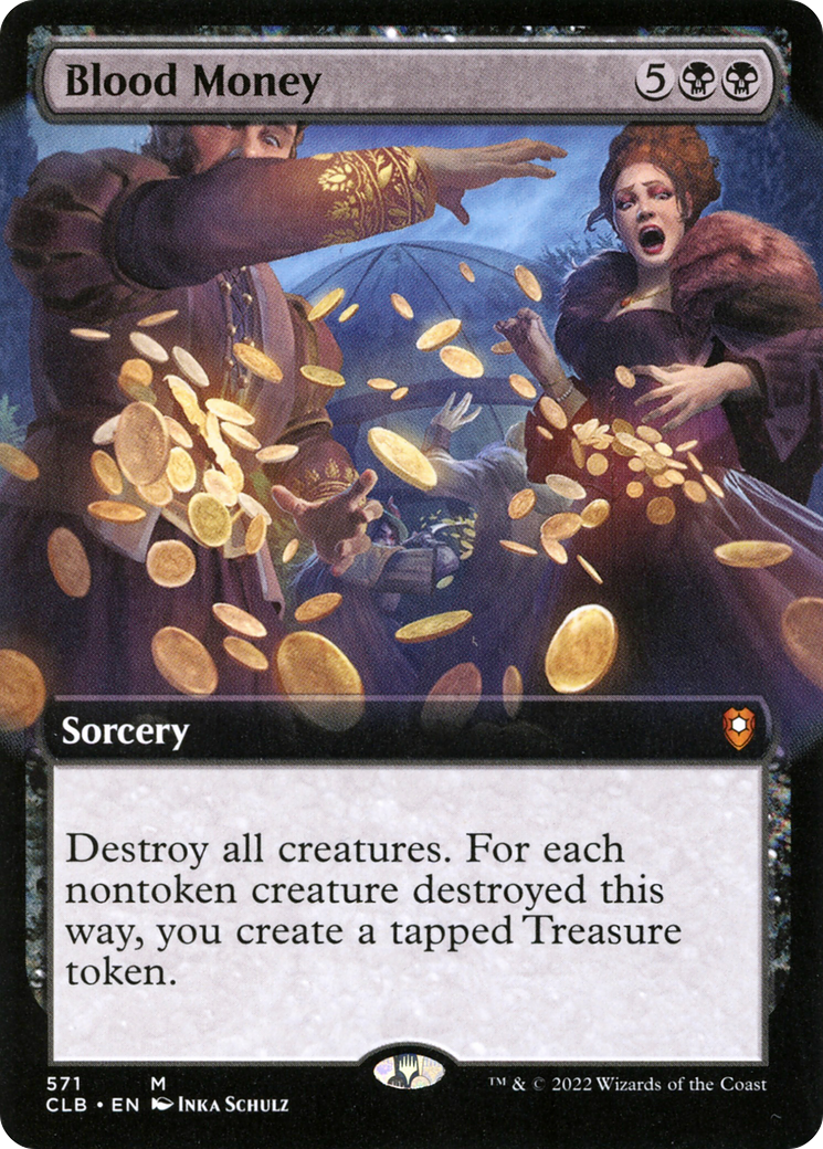 Blood Money (Extended Art) (571) [Commander Legends: Battle for Baldur's Gate] - Deck Out Gaming