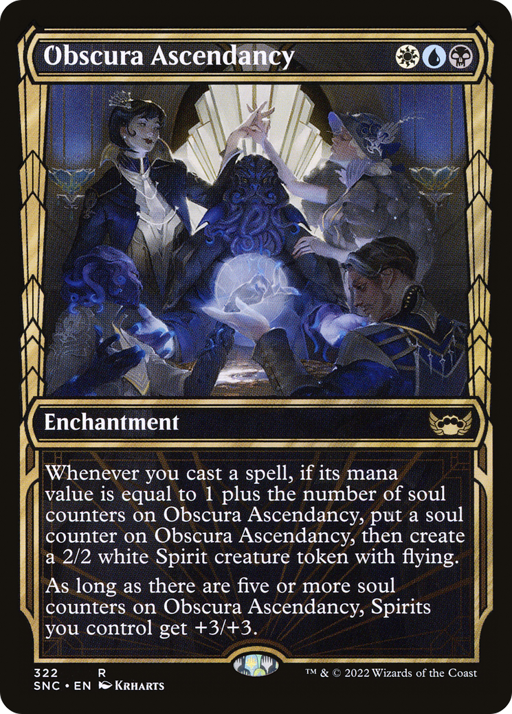Obscura Ascendancy (Showcase) (322) [Streets of New Capenna] foil - Deck Out Gaming