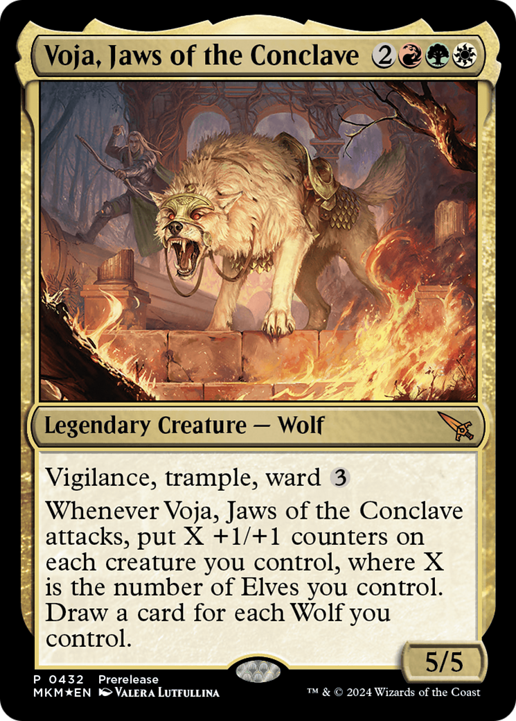Voja, Jaws of the Conclave (432) [Murders at Karlov Manor] foil - Deck Out Gaming