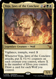 Voja, Jaws of the Conclave (432) [Murders at Karlov Manor] foil - Deck Out Gaming