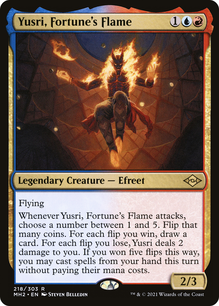 Yusri, Fortune's Flame (218) [Modern Horizons 2] - Deck Out Gaming