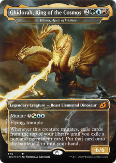 Ghidorah, King of the Cosmos - Illuna, Apex of Wishes (379) [Ikoria: Lair of Behemoths] - Deck Out Gaming