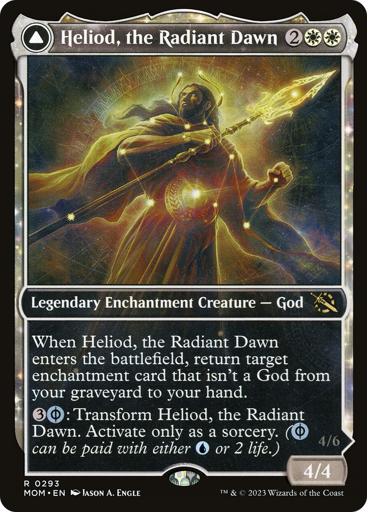 Heliod, the Radiant Dawn (Showcase) (293) [March of the Machine] foil - Deck Out Gaming