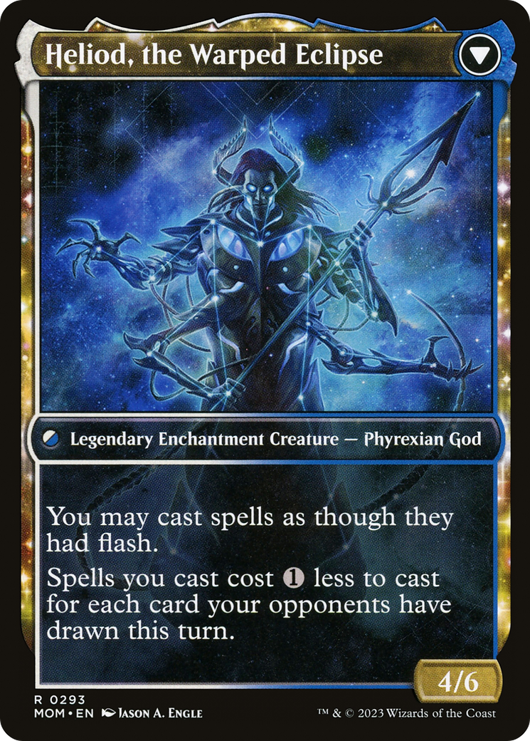 Heliod, the Radiant Dawn (Showcase) (293) [March of the Machine] foil - Deck Out Gaming