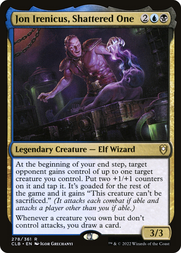 Jon Irenicus, Shattered One (278) [Commander Legends: Battle for Baldur's Gate] foil - Deck Out Gaming