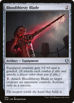 Bloodthirsty Blade (854) [Commander Legends: Battle for Baldur's Gate] - Deck Out Gaming