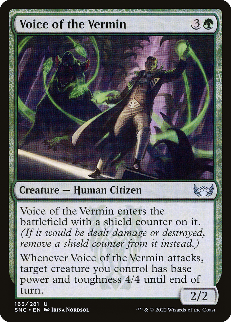 Voice of the Vermin (163) [Streets of New Capenna] foil - Deck Out Gaming
