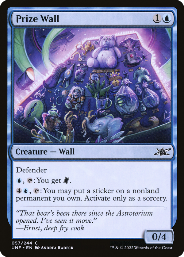 Prize Wall (57) [Unfinity] - Deck Out Gaming