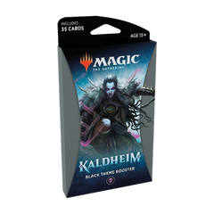 MTG - Kaldheim - Theme Deck - Black Theme Booster-1