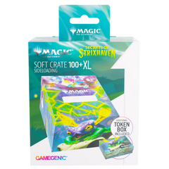 Gamegenic Deck Box: MTG Secrets Of Strixhaven - Bogwater Lumaret/Dina Essence Brewer - Soft Crate XL 100+ Sideloading (Ships Friday May 24th 2026) - Deck Out Gaming