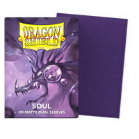 Dragon Shield Standard Size Dual Matte Sleeves - Soul - 100 Count - Deck Out Gaming