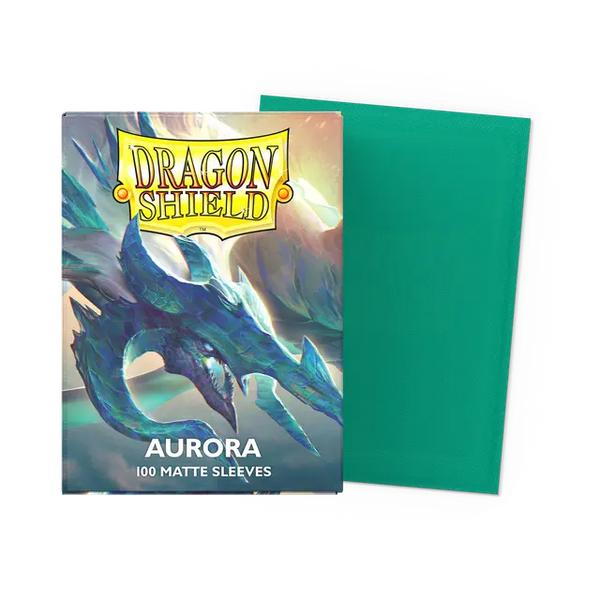 Dragon Shield Standard Size Matte Sleeves - Aurora - 100 Count - Deck Out Gaming