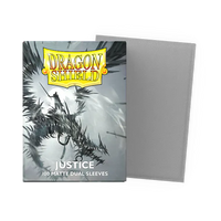 Dragon Shield Standard Size Dual Matte Sleeves - Justice - 100 Count - Deck Out Gaming