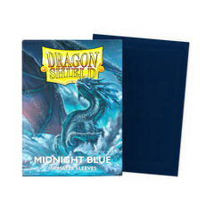 Dragon Shield Standard Size Matte Sleeves - Midnight Blue - 100 Count - Deck Out Gaming