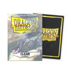 Dragon Shield Standard Size Classic Sleeves - Clear - 100 Count - Deck Out Gaming