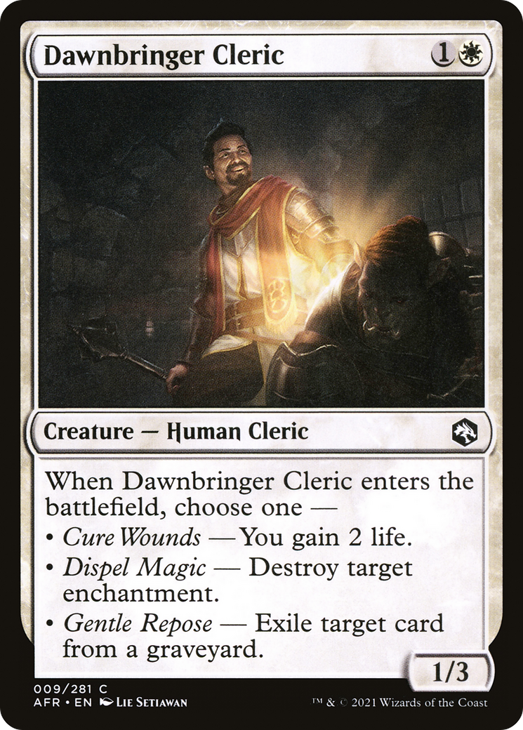 Dawnbringer Cleric (9) [Adventures in the Forgotten Realms] - Deck Out Gaming