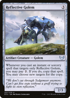 Reflective Golem (257) [Strixhaven: School of Mages] - Deck Out Gaming
