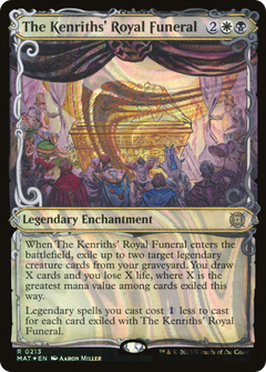 The Kenriths' Royal Funeral (Halo Foil) (213) [March of the Machine: The Aftermath] foil - Deck Out Gaming