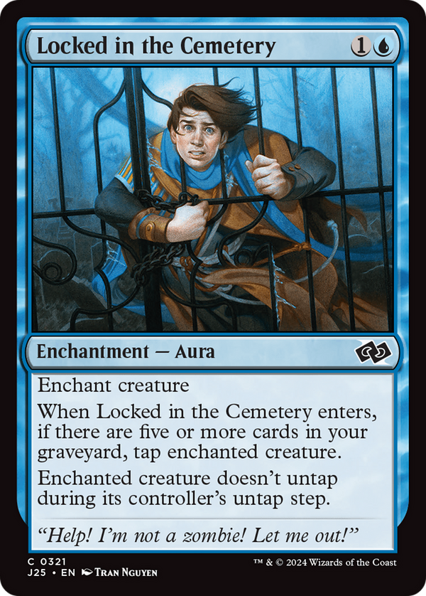 Locked in the Cemetery (321) [Foundations Jumpstart] - Deck Out Gaming