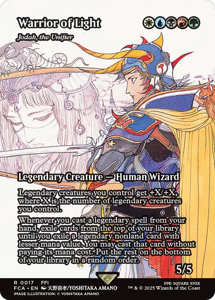 Warrior of Light - Jodah, the Unifier (Showcase) (17) [FINAL FANTASY: Through the Ages] - Deck Out Gaming