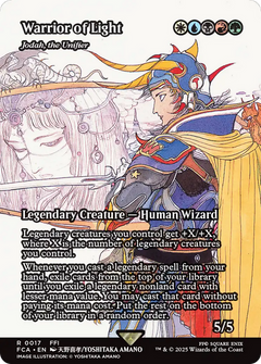 Warrior of Light - Jodah, the Unifier (Showcase) (17) [FINAL FANTASY: Through the Ages] - Deck Out Gaming