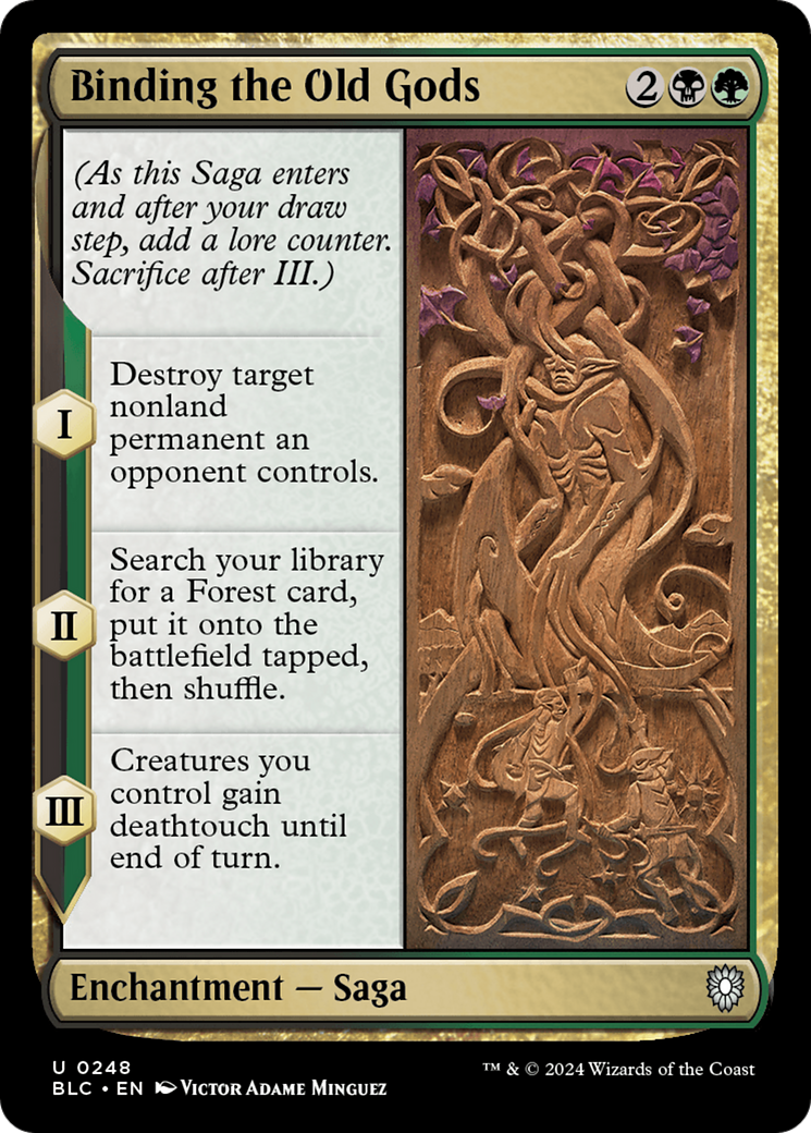 Binding the Old Gods (248) [Bloomburrow Commander] - Deck Out Gaming