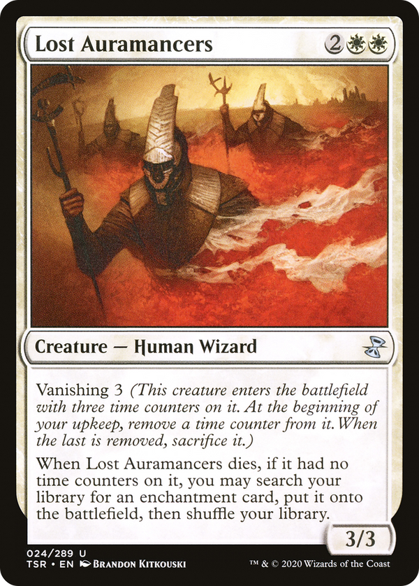 Lost Auramancers (24) [Time Spiral Remastered] foil - Deck Out Gaming