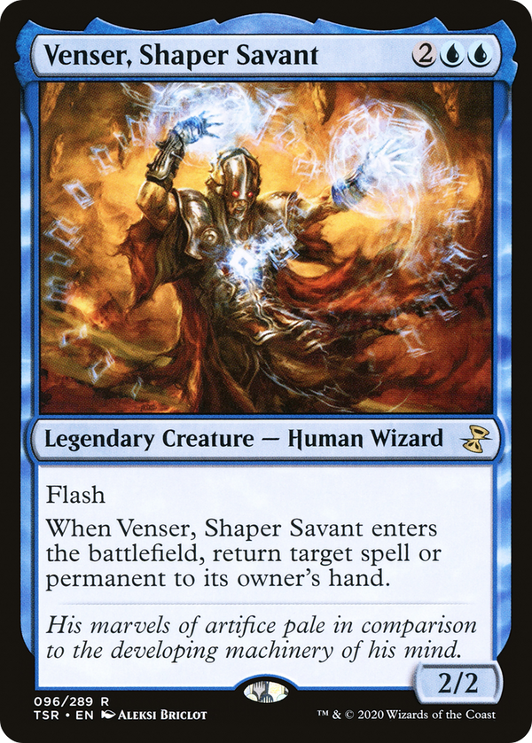 Venser, Shaper Savant (96) [Time Spiral Remastered] - Deck Out Gaming