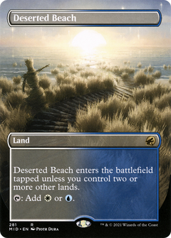 Deserted Beach (Borderless) (281) [Innistrad: Midnight Hunt] - Deck Out Gaming