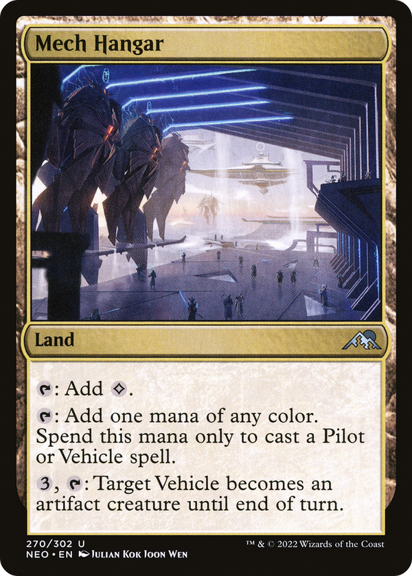 Mech Hangar (270) [Kamigawa: Neon Dynasty] - Deck Out Gaming