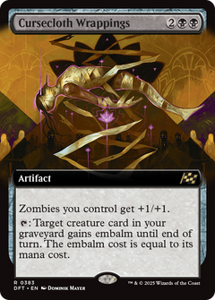 Cursecloth Wrappings (Extended Art) (383) [Aetherdrift] foil - Deck Out Gaming