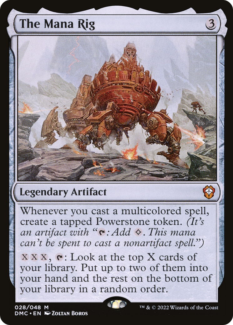 The Mana Rig (28) [Dominaria United Commander] foil - Deck Out Gaming