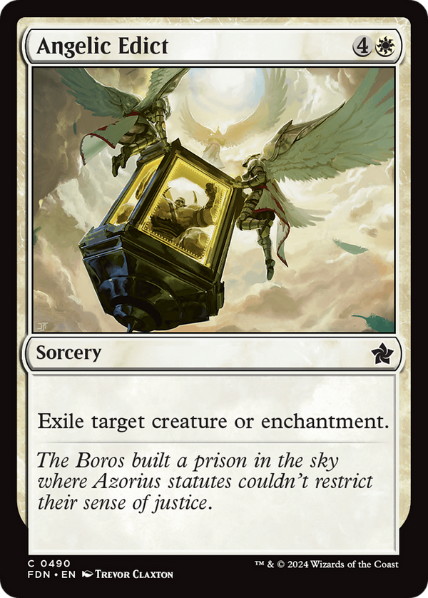 Angelic Edict (490) [Foundations] - Deck Out Gaming