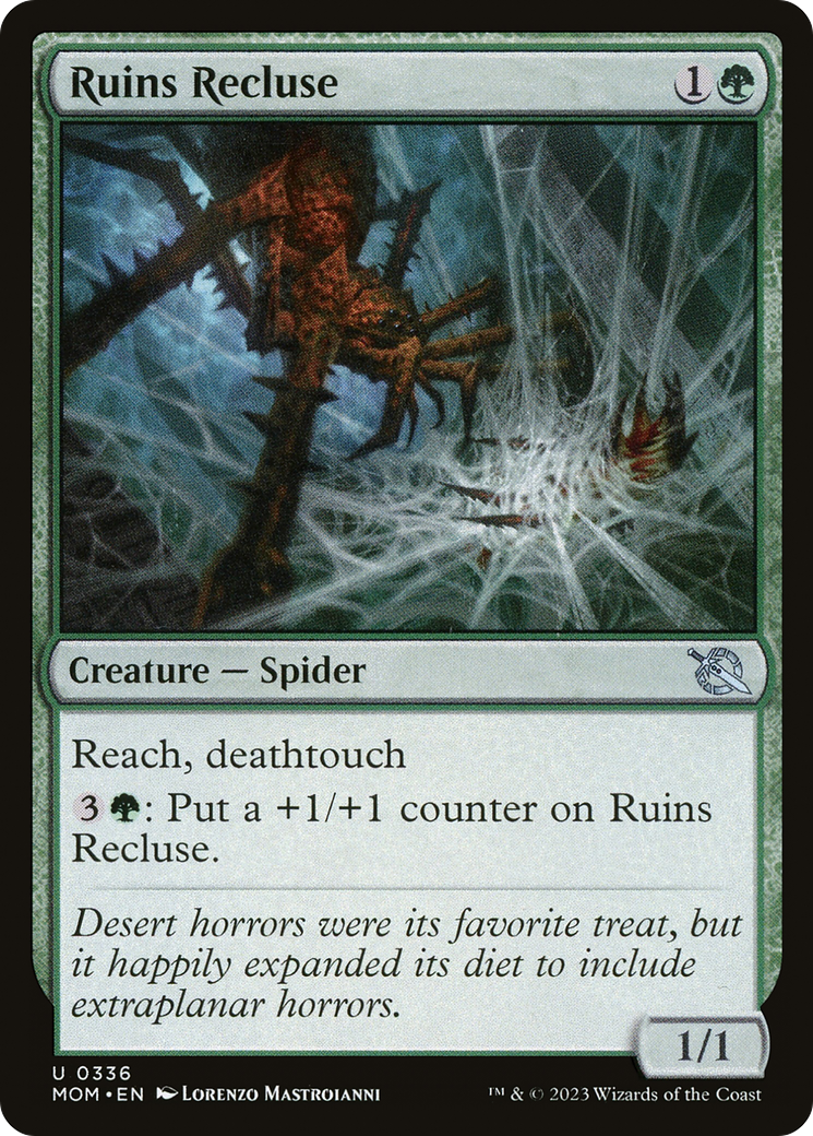 Ruins Recluse (336) [March of the Machine] foil - Deck Out Gaming
