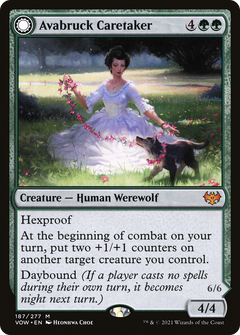 Avabruck Caretaker (187) [Innistrad: Crimson Vow] foil - Deck Out Gaming
