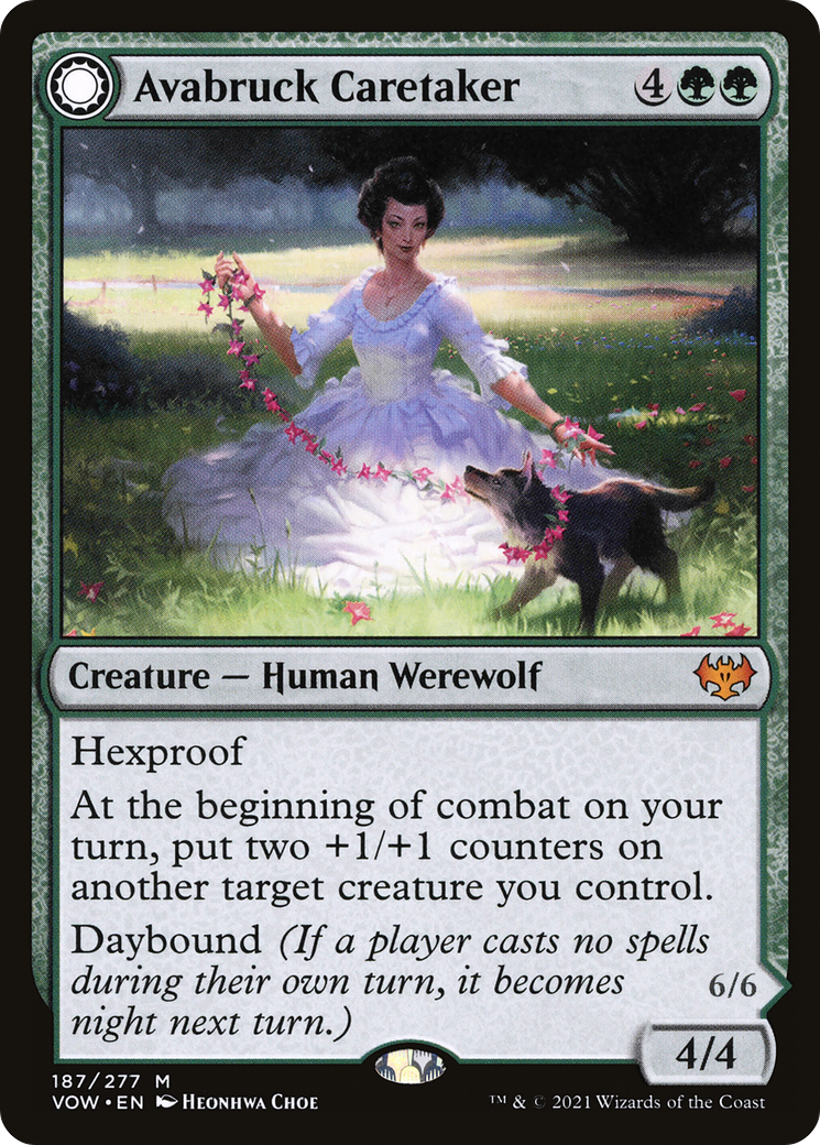 Avabruck Caretaker (187) [Innistrad: Crimson Vow] foil - Deck Out Gaming