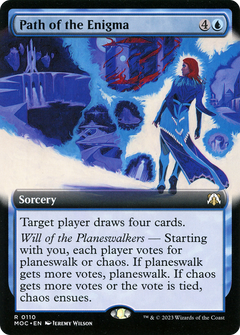 Path of the Enigma (Extended Art) (110) [March of the Machine Commander] - Deck Out Gaming