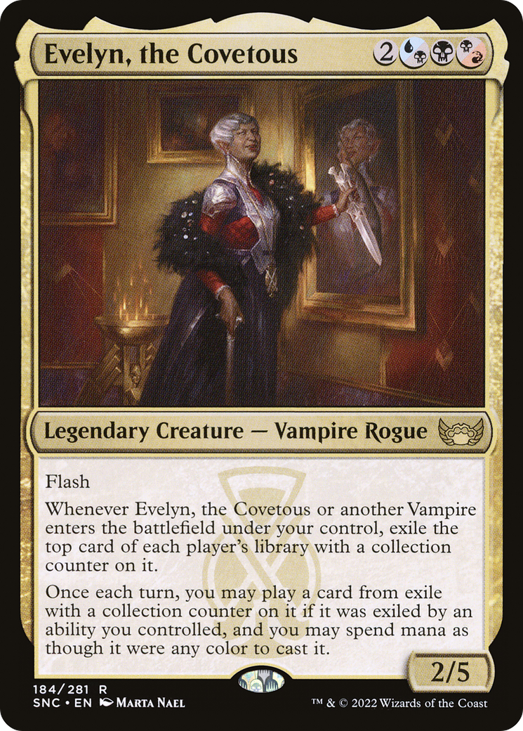 Evelyn, the Covetous (184) [Streets of New Capenna] foil - Deck Out Gaming