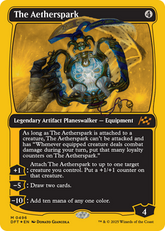 The Aetherspark (First-Place Foil) (496) [Aetherdrift] foil - Deck Out Gaming