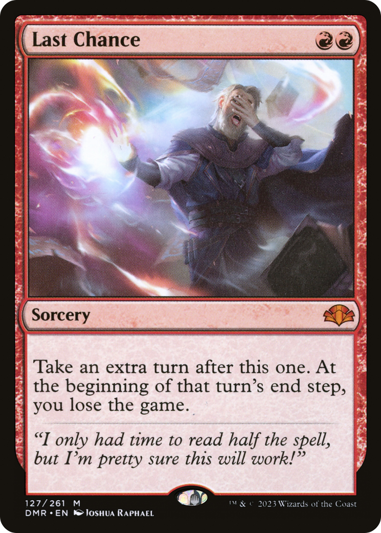 Last Chance (127) [Dominaria Remastered] foil - Deck Out Gaming